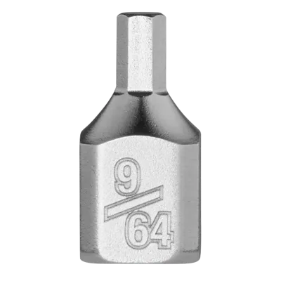 1/4" Drive 9/64" Low-Profile Hex Bit Socket