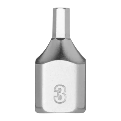 1/4" Drive 3mm Low-Profile Hex Bit Socket