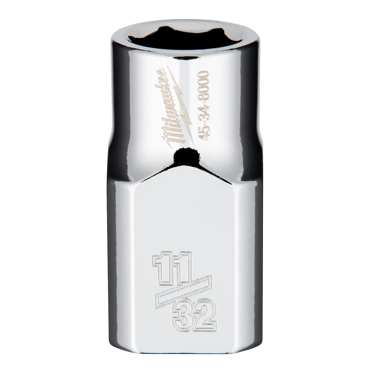 Milwaukee Tool 3/8" Drive 6-Point Sockets with FOUR FLAT Sides 45-34-8000