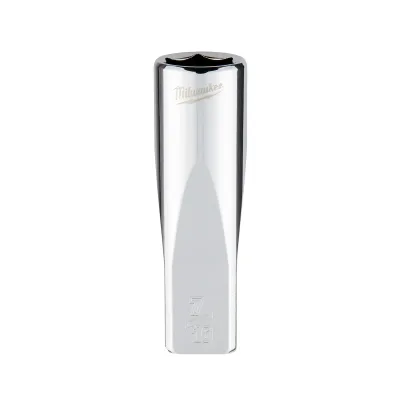 1/4" Drive 7/16" SAE Deep 6-Point Socket