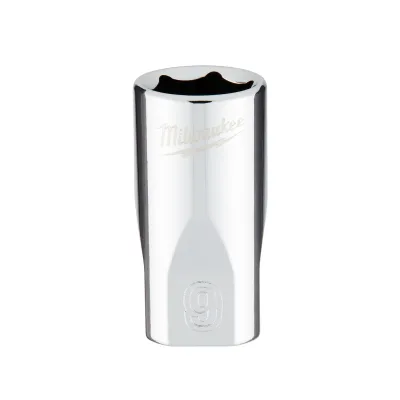 1/4" Drive 9mm 6-Point Socket