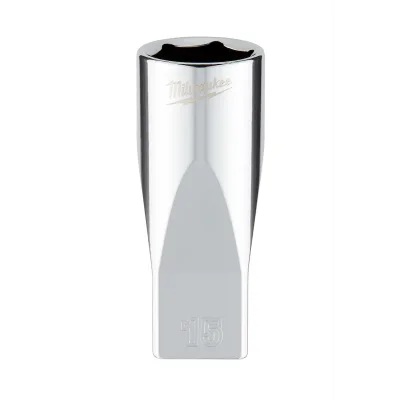 1/4" Drive 15mm 6-Point Deep Socket