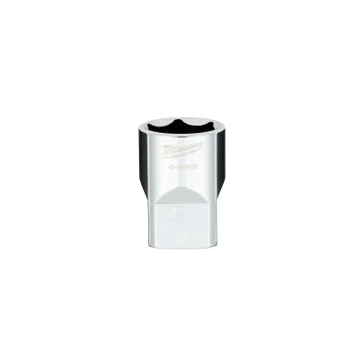 Milwaukee Tool 1/2" Drive SAE 6-Point Sockets with FOUR FLAT Sides 45-34-9105