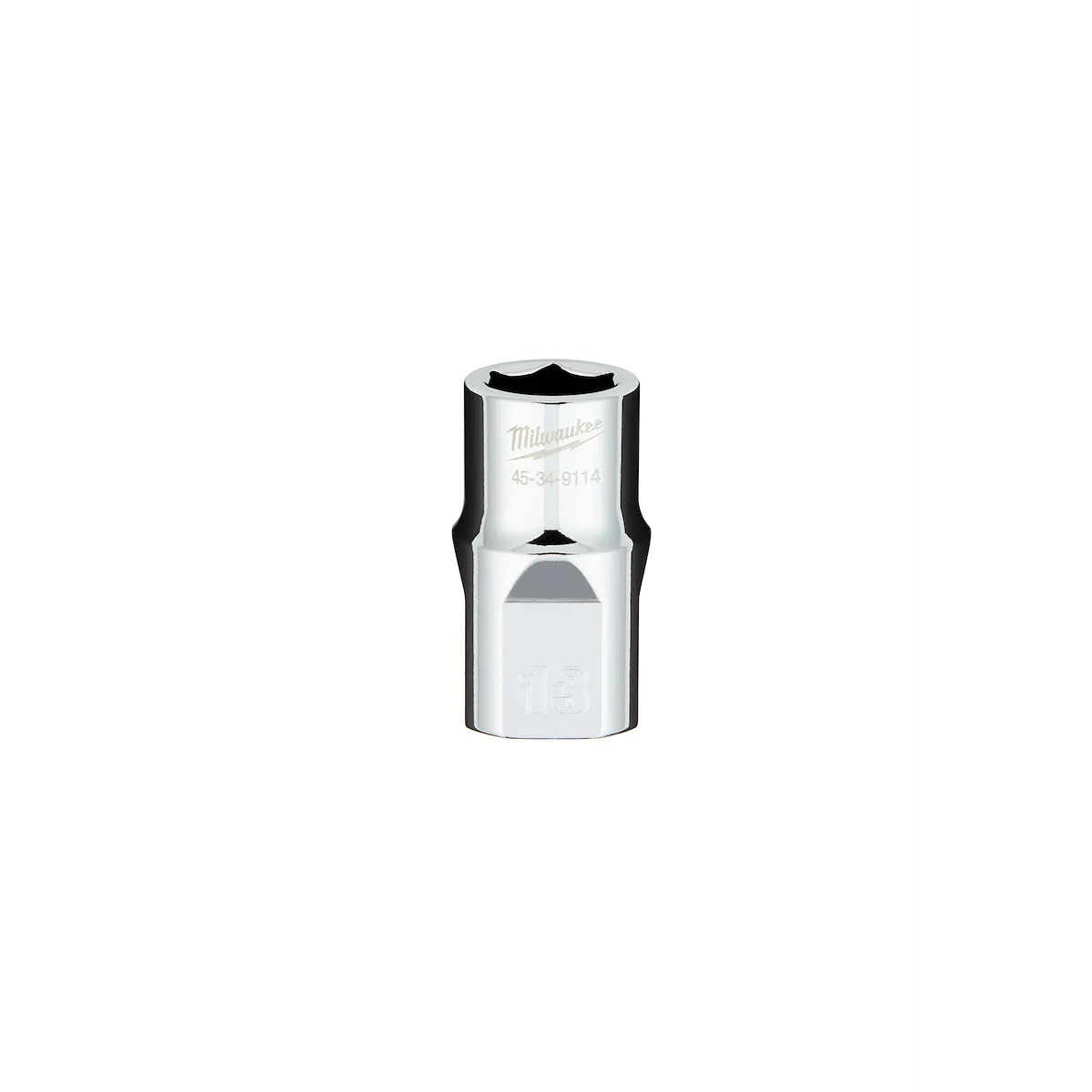 Milwaukee Tool 1/2" Drive Metric 6-Point Sockets with FOUR FLAT Sides 45-34-9114