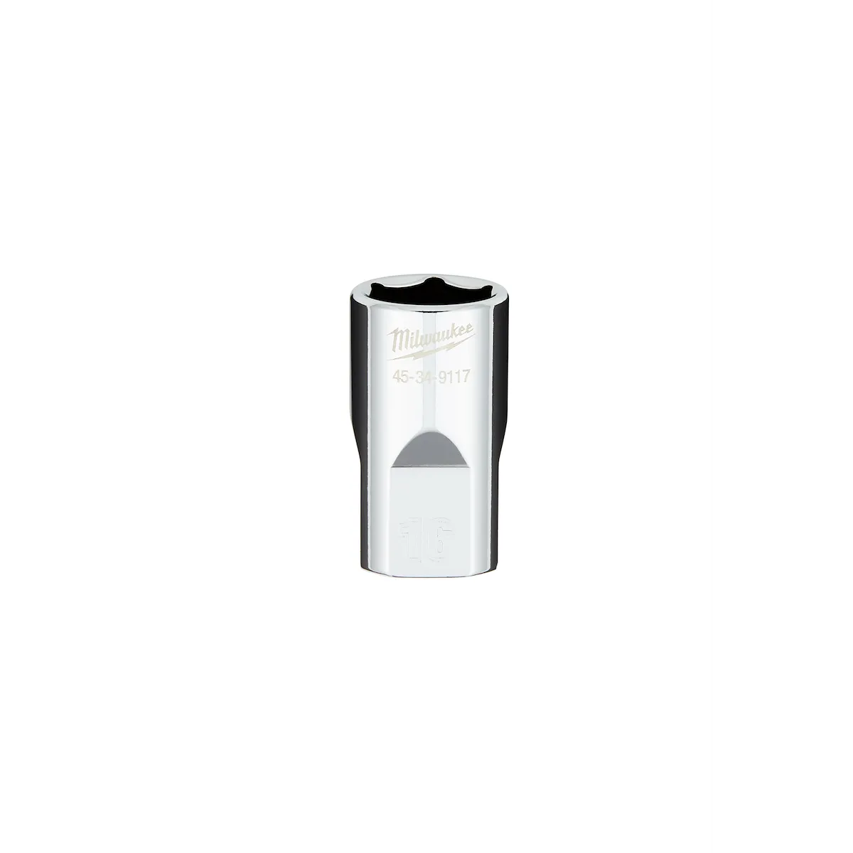 Milwaukee Tool 1/2" Drive Metric 6-Point Sockets with FOUR FLAT Sides 45-34-9117