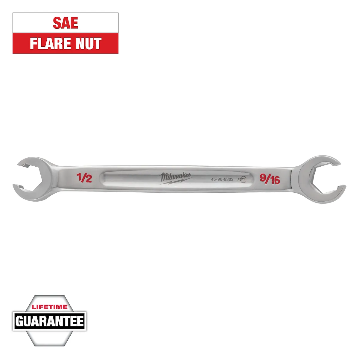 1/2" X 9/16" Double End Flare Nut Wrench