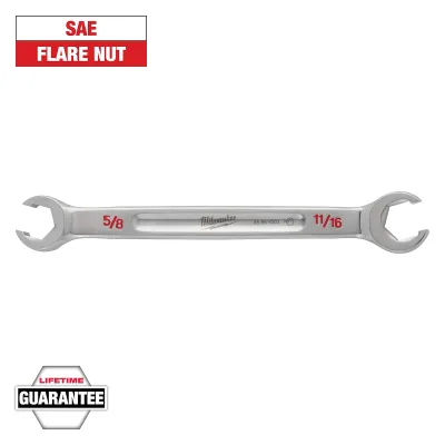 5/8" X 7/16" Double End Flare Nut Wrench