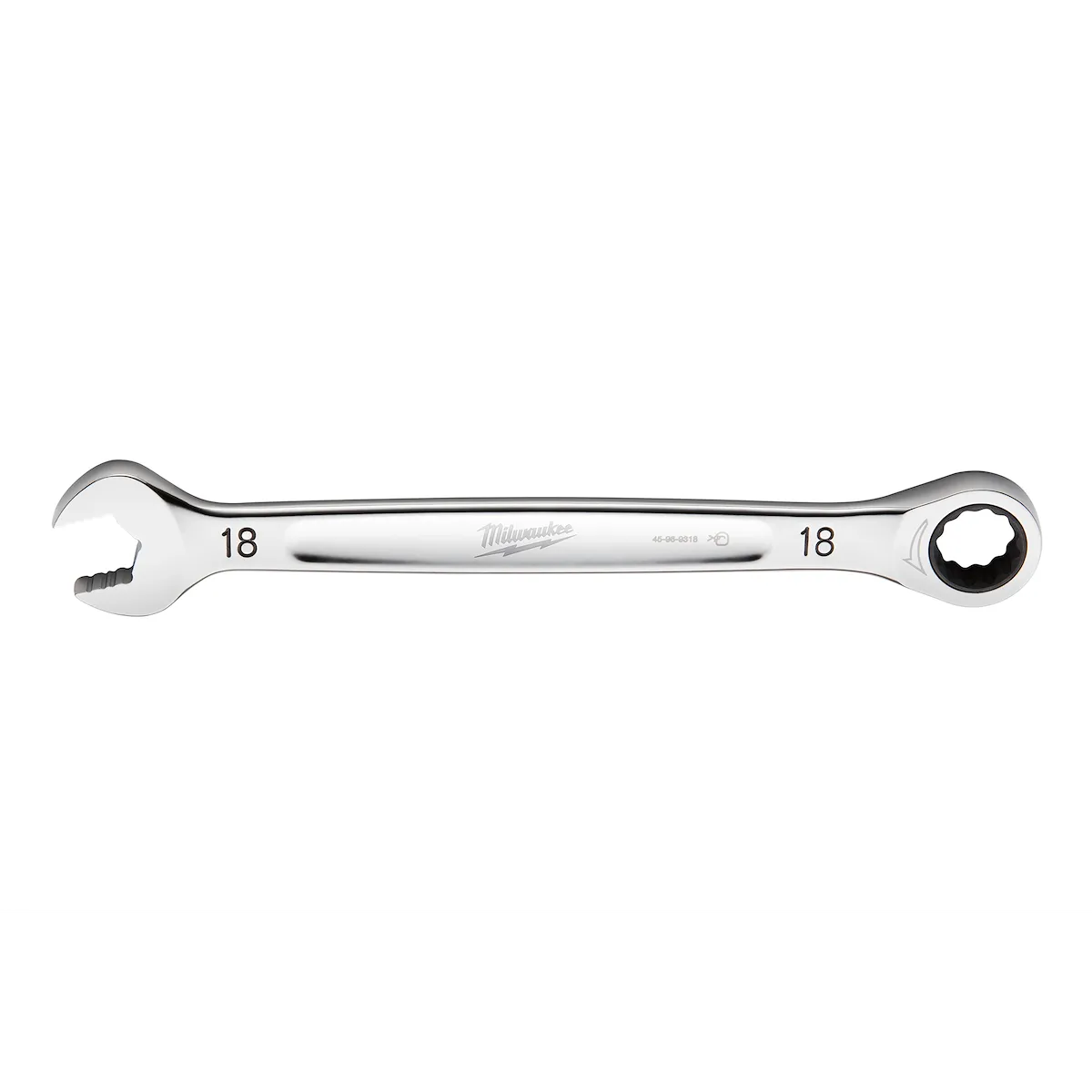 Milwaukee Tool Metric Ratcheting Combination Wrench 45-96-9318