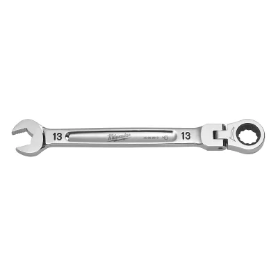 Milwaukee Tool Metric Flex Head Ratcheting Combination Wrench 45-96-9613