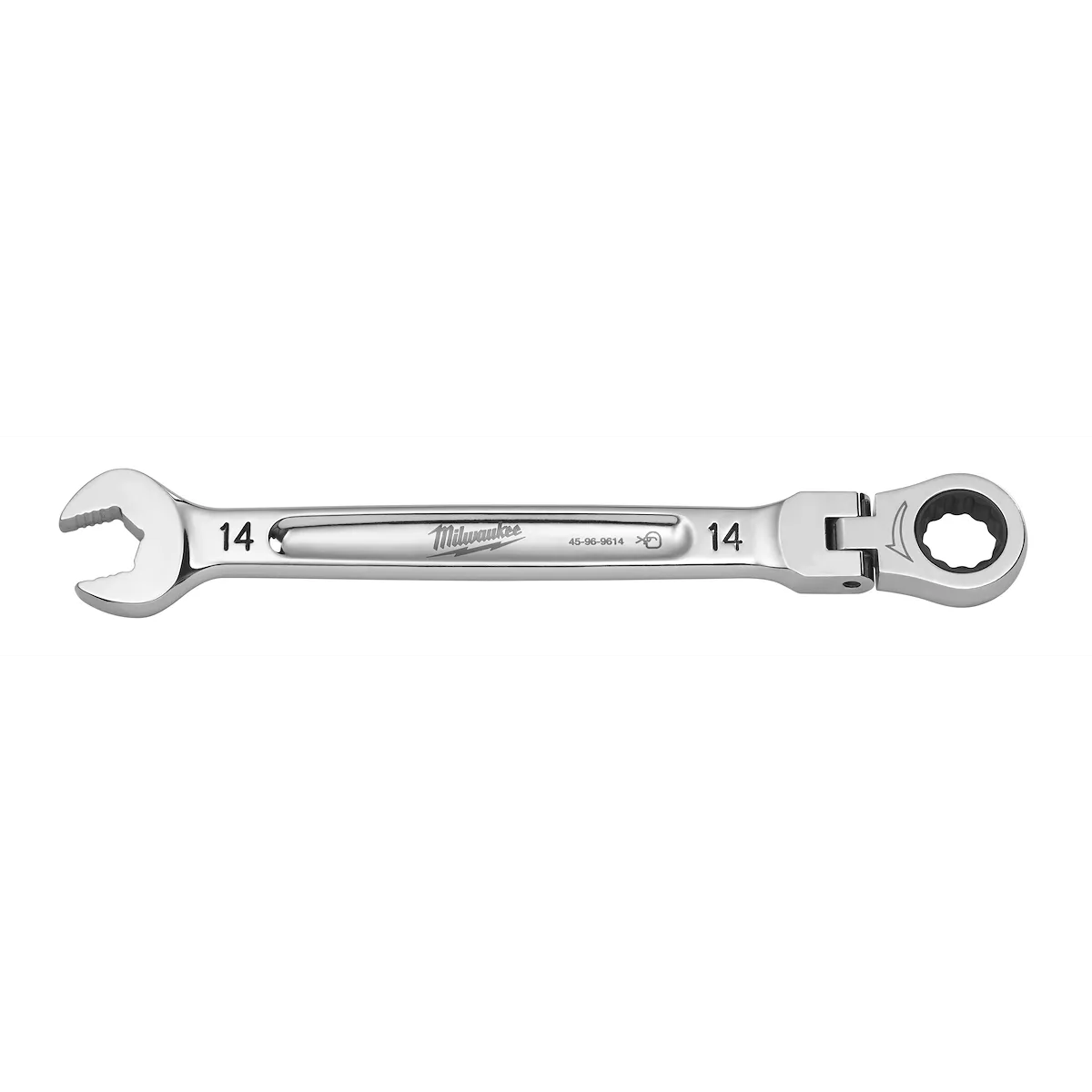 14mm Metric Flex Head Ratcheting Combination Wrench