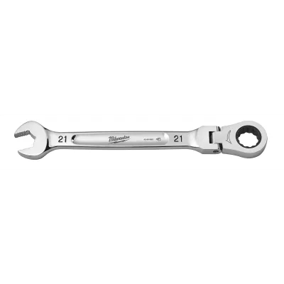 Milwaukee Tool Metric Flex Head Ratcheting Combination Wrench 45-96-9621