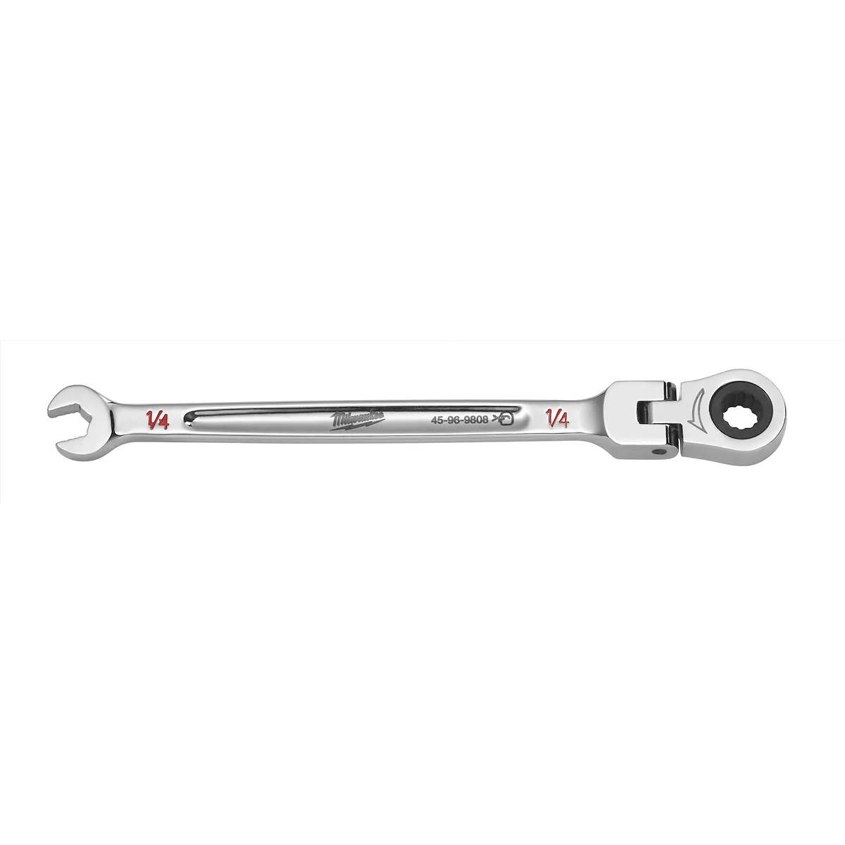 Milwaukee Tool SAE Flex Head Ratcheting Combination Wrench 45-96-9808