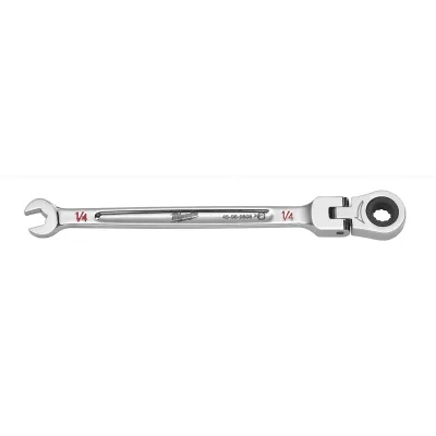 Milwaukee Tool SAE Flex Head Ratcheting Combination Wrench 45-96-9808