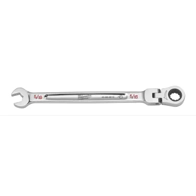 Milwaukee Tool SAE Flex Head Ratcheting Combination Wrench 45-96-9810