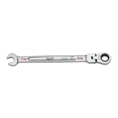 Milwaukee Tool SAE Flex Head Ratcheting Combination Wrench 45-96-9811