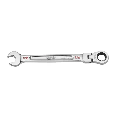 Milwaukee Tool SAE Flex Head Ratcheting Combination Wrench 45-96-9815