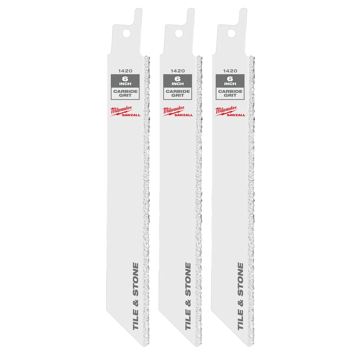 6" Carbide Grit SAWZALL® Blade (3 Pk)