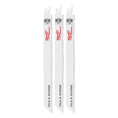 9" Carbide Grit SAWZALL® Blade (3 Pk)