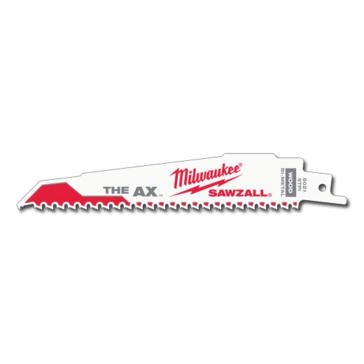 6" 5 TPI the Ax™ Sawzall® Blade (5 Pk)