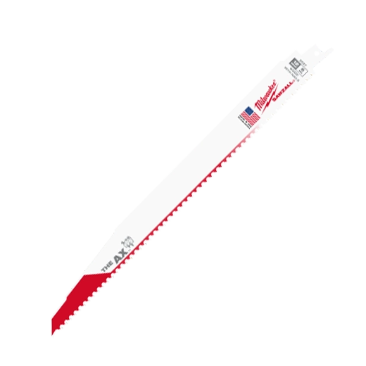 Milwaukee Tool 12" 5 TPI the Ax™ Sawzall® Blade (5 Pk) 48-00-5027