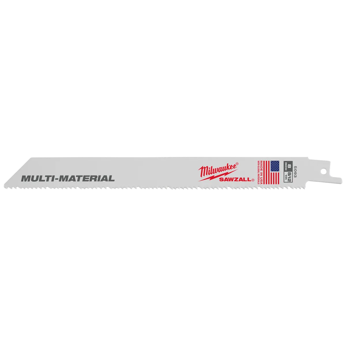 8" 8/12 TPI SAWZALL® Blades (5 Pk)