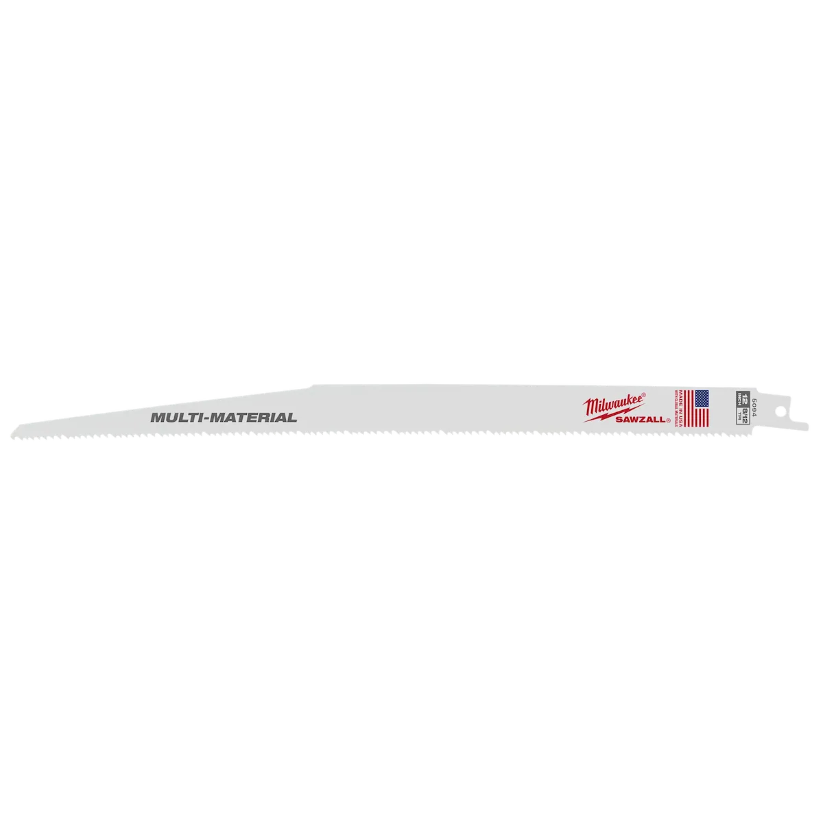 12 " 8/12 TPI SAWZALL® Blades (5 Pk)