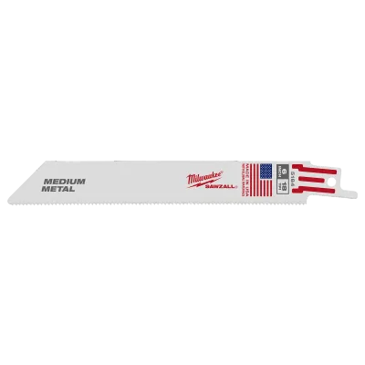 6" 18 TPI Thin Kerf SAWZALL® Blades (5 Pk)