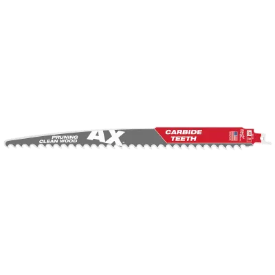 (1PK) 12" 3 TPI AX™ w/ Carbide Teeth SAWZALL® Blade
