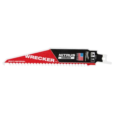(1PK) 6" Wrecker™ w/ Nitrus Carbide™ Sawzall® Blade