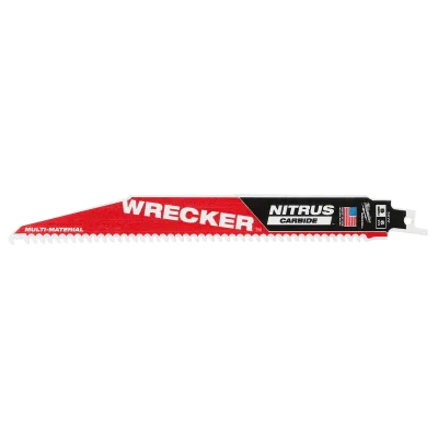 (1PK) 9" Wrecker™ w/ Nitrus Carbide™ Sawzall® Blade