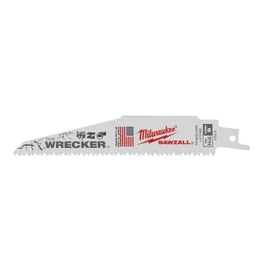 Milwaukee WRECKER™ Multi-Material SAWZALL® Blade 6" 7/11 TPI 5PK