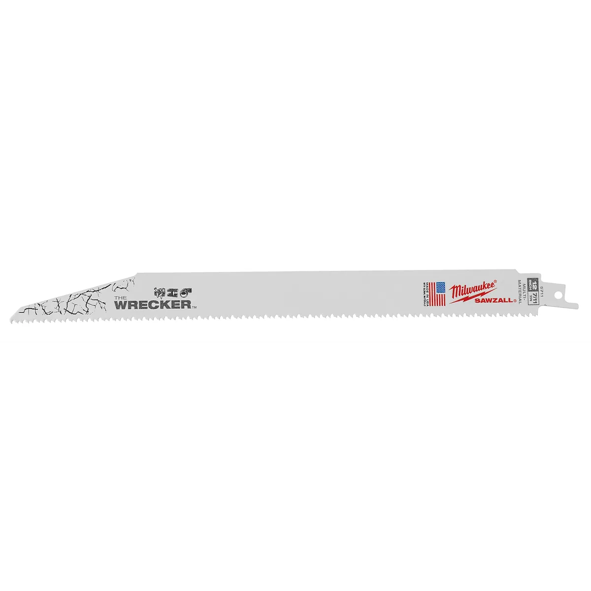 Milwaukee WRECKER™ Multi-Material SAWZALL® Blade 12" 7/11 TPI 5PK