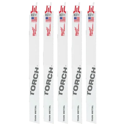 12" 24 TPI the Torch™ SAWZALL® Blades (5 Pk)