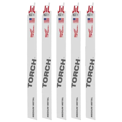 12" 14 TPI the Torch™ SAWZALL® Blades (5 Pk)