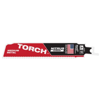(1PK) 6" 10TPI the TORCH™ with NITRUS CARBIDE™ Teeth for Medium Metal