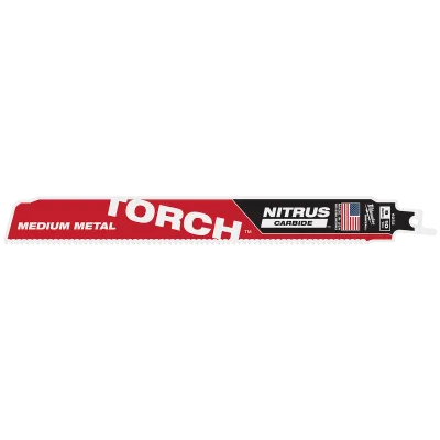 (1PK) 9" 10TPI the TORCH™ with NITRUS CARBIDE™ Teeth for Medium Metal