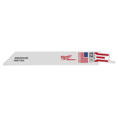 6" 14 TPI Thin Kerf SAWZALL® Blades (25 Pk)