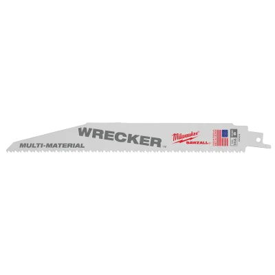 Milwaukee WRECKER™ Multi-Material SAWZALL® Blade 9" 7/11 TPI 25PK