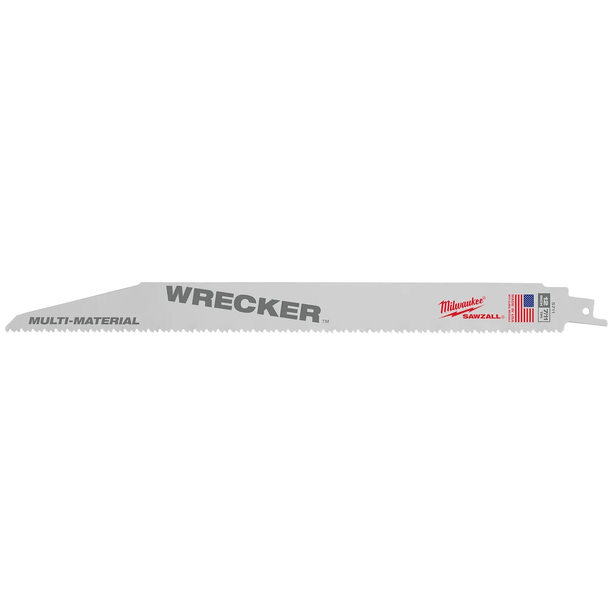 Milwaukee WRECKER™ Multi-Material SAWZALL® Blade 12" 7/11 TPI 25PK