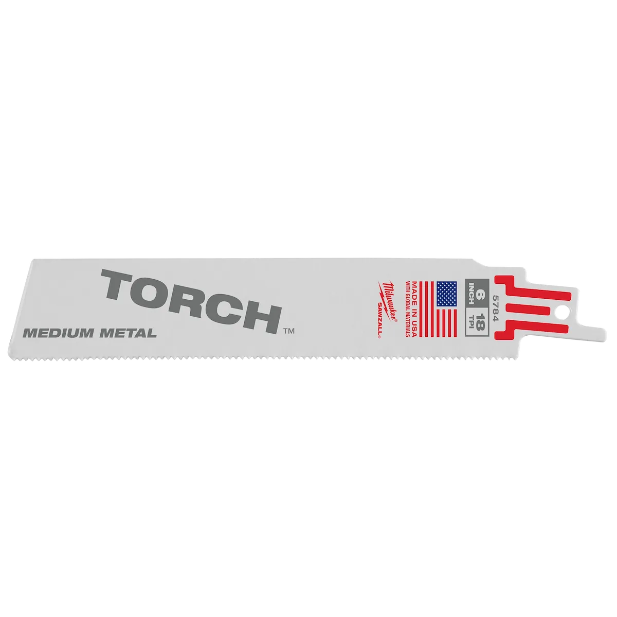 6" 18 TPI the Torch™ SAWZALL® Blades (25 Pk)