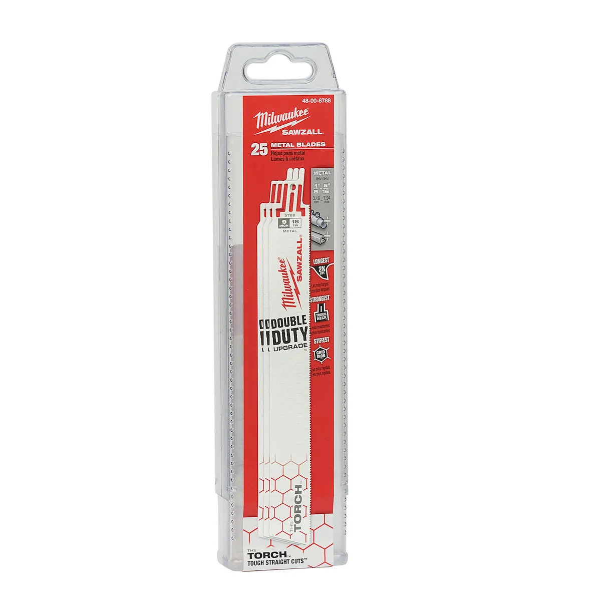 9" 18 TPI the Torch™ SAWZALL® Blades (25 Pk)