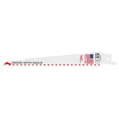 Milwaukee Tool 6" 5 TPI Sawzall® Blades (5 Pk) 48-01-2015