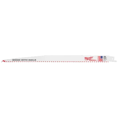 Milwaukee Tool 12" 5 TPI Sawzall® Blades (5 Pk) 48-01-2017