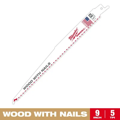 9" 5 TPI Sawzall® Blade (25 Pk)