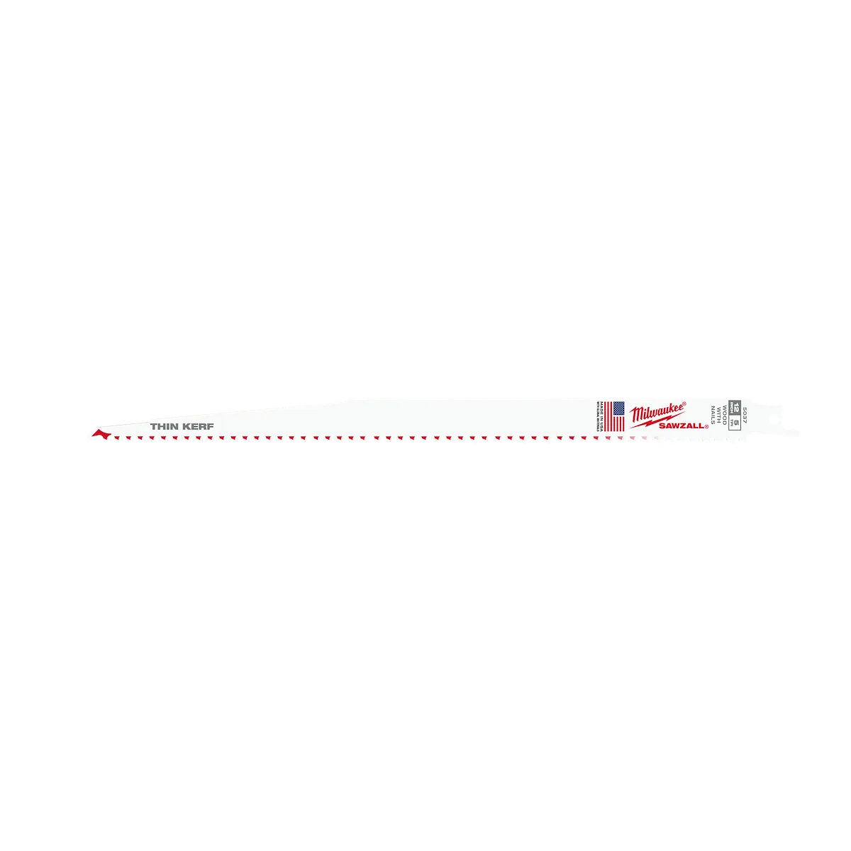 12" 5 TPI Sawzall® Blade (25 Pk)
