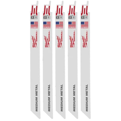 9" 18 TPI Thin Kerf SAWZALL® Blades (Bulk - 25 Pk)