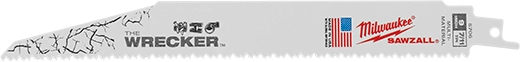 Milwaukee WRECKER™ Multi-Material SAWZALL® Blade 9" 7/11 TPI BULK 25