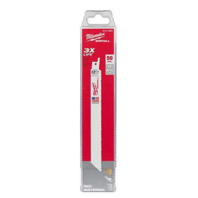 8" 8/12 TPI SAWZALL® Blades (50 Pk)