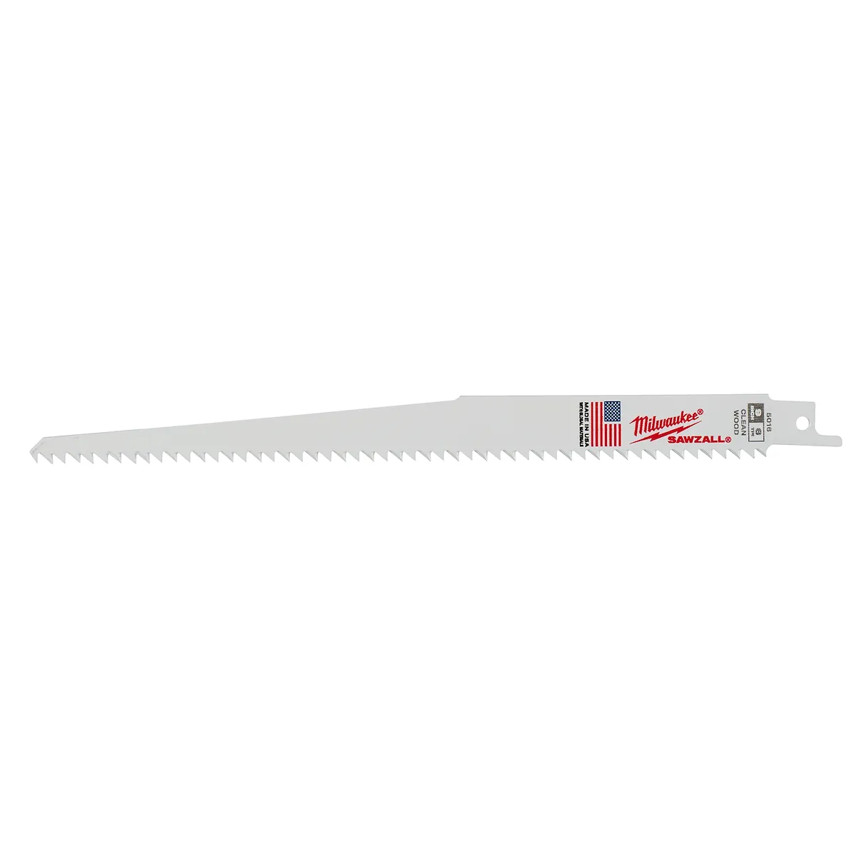 9" 6 TPI Fleam Ground SAWZALL® Blades (Bulk - 100 Pk)