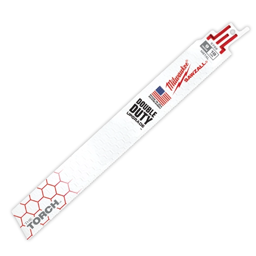 9" 18 TPI the Torch™ SAWZALL® Blades (100 Pk)